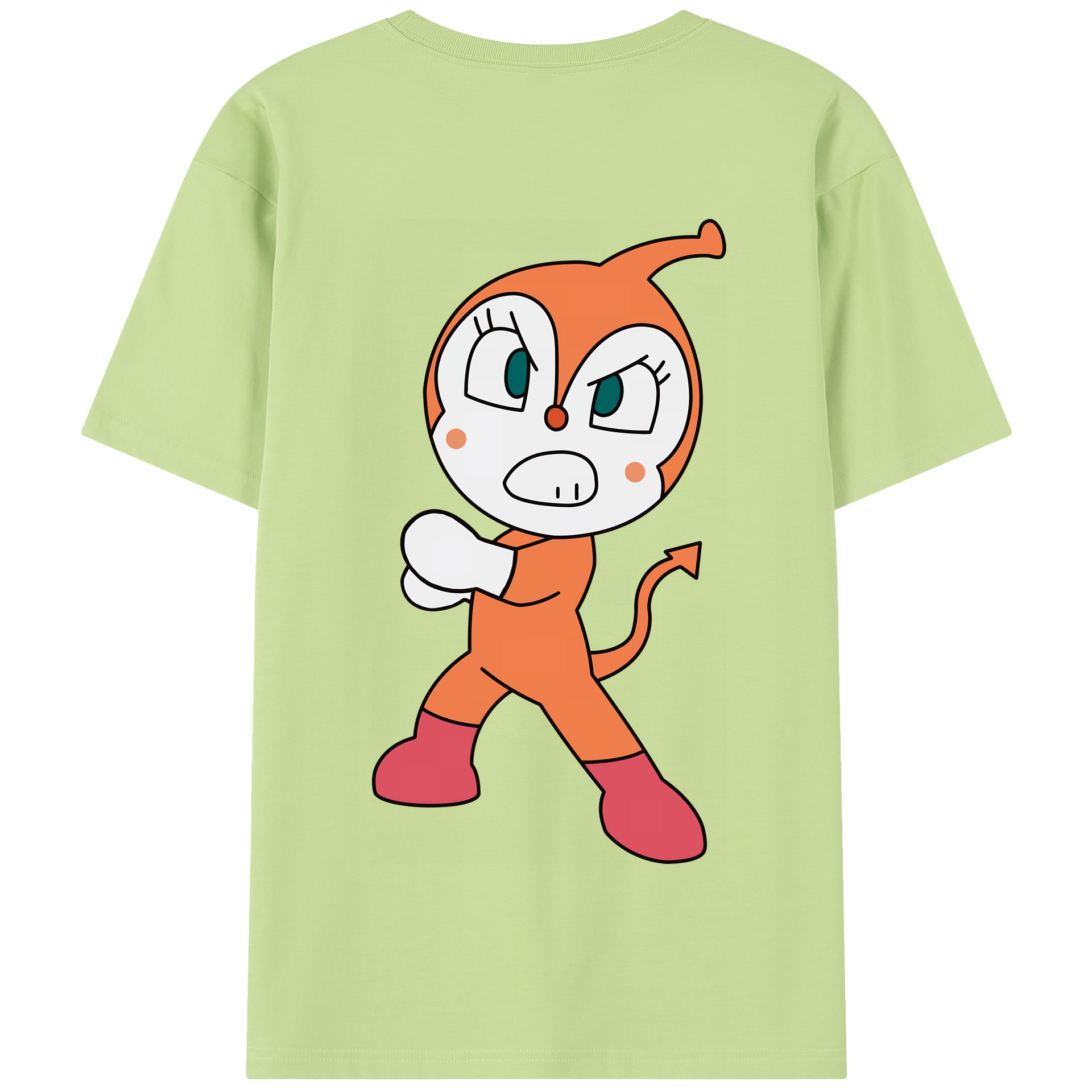 （画像用） アンパンマン Anpanman 綿100％半袖Tシャツ（背面プリント）